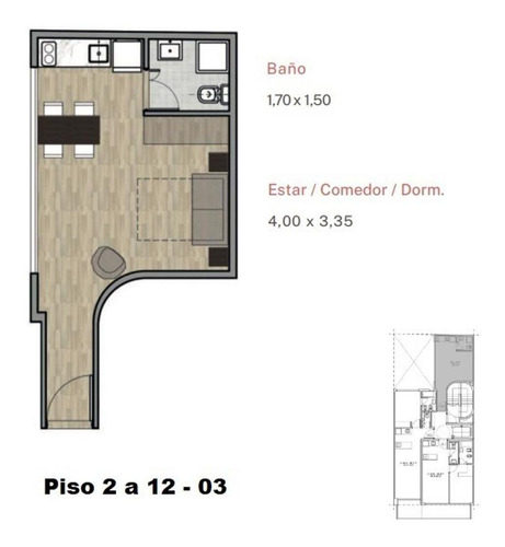 Imagen 5 de 5 de Departamento En El Emprendimiento Migueletes 1080
