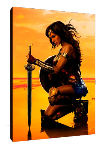 Cuadros Poster Superheroes Wonder Woman S 15x20 (rww (3))