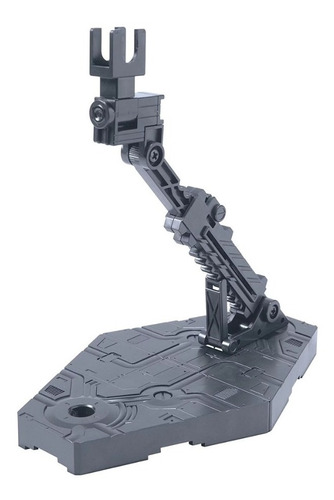 Base Para Figura De Acción Gundam Plástico Gris De Japón