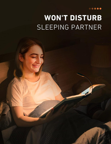 Luces De Libro Monotremp Para Leer De Noche En La Cama, 80 H