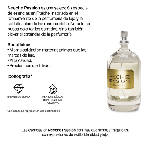 3 Rellenos Fraiche Neeche 60ml Dama-caballero 37% Concentra