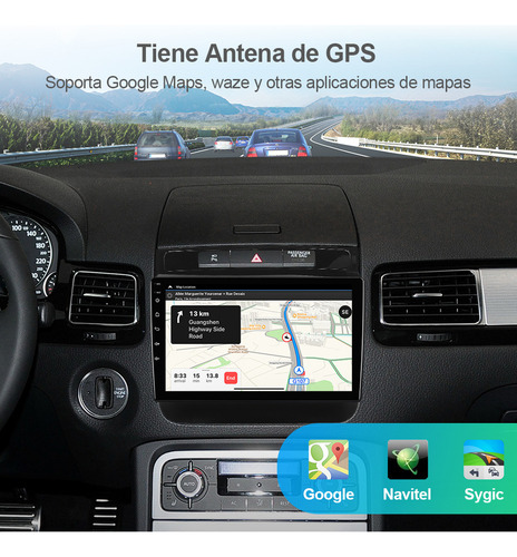 C-j Estéreo Carplay 2+32gb Para Volkswagen Touareg