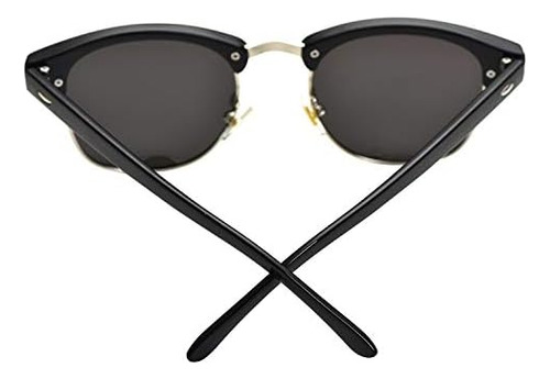 Gafas De Sol Polarizadas Semiredondas Vintage Binshang Para