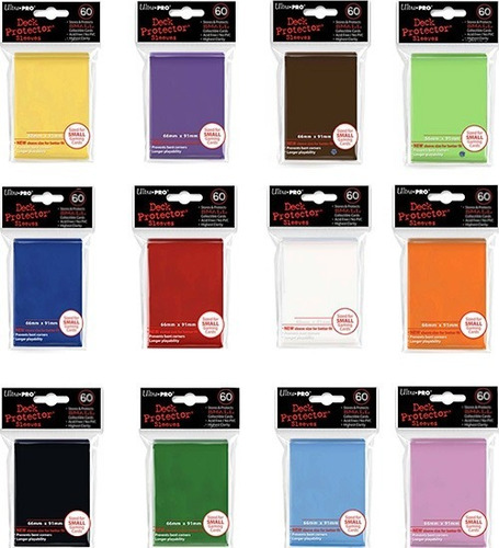 Imagen 3 de 7 de Protectores Ultra Pro X60 Unidades Negro Para Yu-gi-oh!