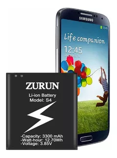 Bateria Galaxy S4 Zurun 3300mah Li Ion Para Samsung Galaxy S4 At&t I337 I545 Sprint L720 M919 R970 I9500 I9505 G