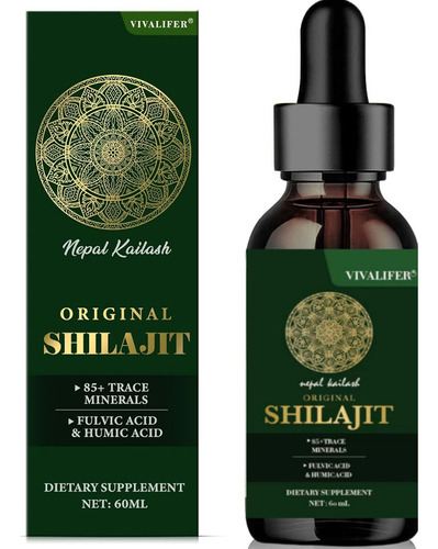 Shilajit Pure Himalayan Organic Shilajit Resin Liquid Drops Color Fix