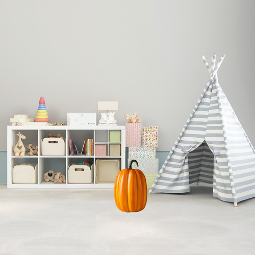 Adornos De Calabaza Para Decoración Exterior De Otoño
