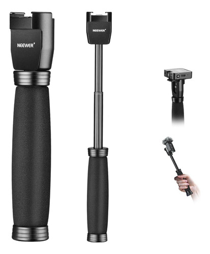 Mango De Micrófono De Entrevista De Telescoping Neewer Para