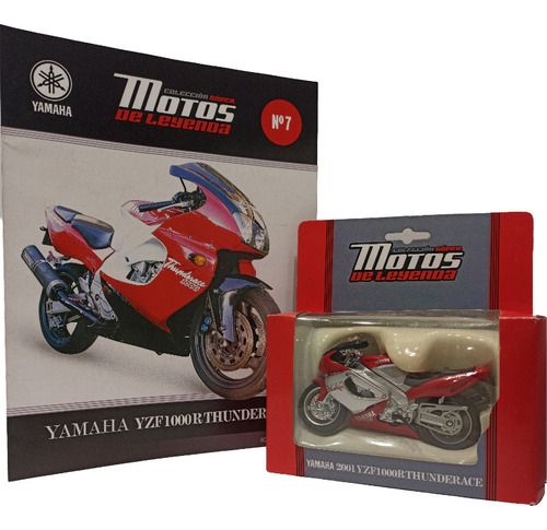 Coleccion El Tiempo Motos De Leyenda Yamaha 2001 Yzf 1000r 