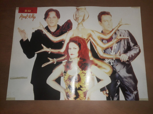 Póster The B-52's Rock & Pop Joe Cocker 