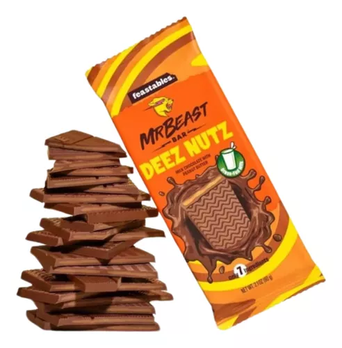 Chocolate MR Beast 60 gr variedades