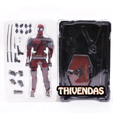 Action Deadpool 31cm 1/6 - Tipo Mms347 Dead Pool Ñ Hot Toys