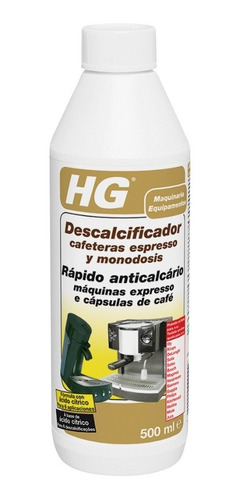 Hg323 Descalcificador Cafeteras Espresso Y Monodosis