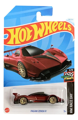 Hot Wheels # 3/10 - Pagani Zonda R - 1/64 - Htc78