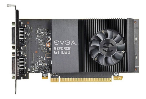 Placa De Video Gt 1030 2gb Ddr5 64 Bits Evga Geforce+