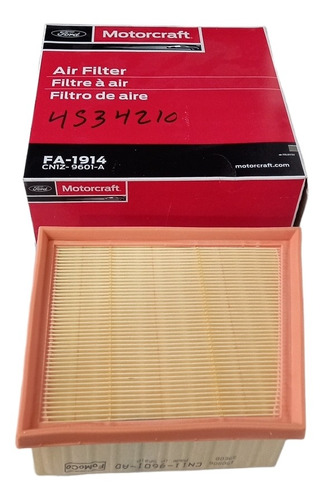 Filtro De Aire Ford Fiesta Titanium 2014+ Fa-1914 Original 