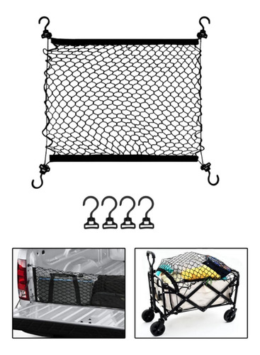 Rede Genérica De Armazenamento De Porta-malas, 92cmx76cm