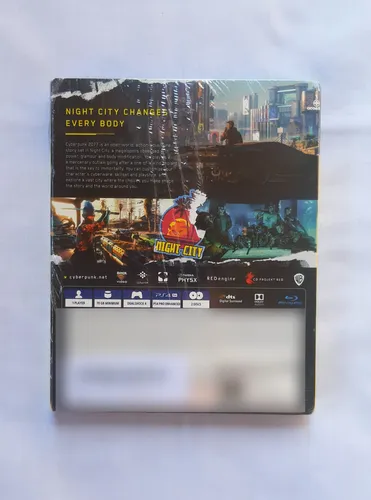 Cyberpunk 2077 Ps4 Físico Nuevo + Mapa + Stcker + Postañes