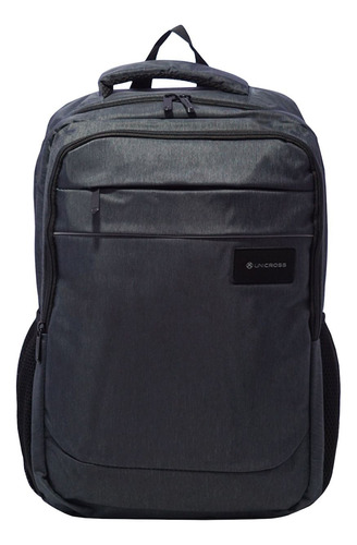 Imagen 5 de 10 de Mochila Portanotebook Unicross Usb Grande Unisex Urbana 6