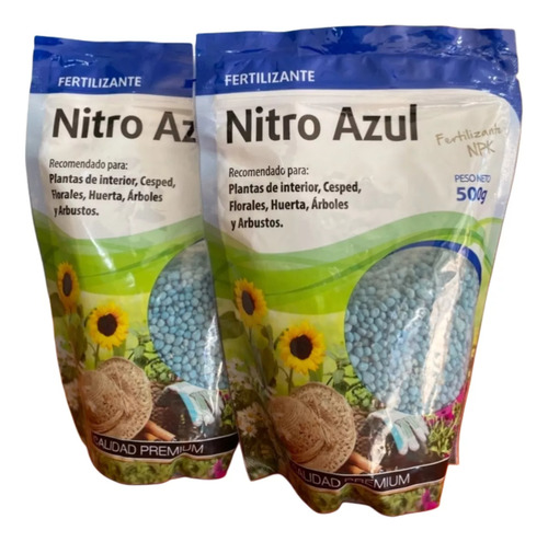 Fertilizante Nitrofoska Azul Por 500 Grs