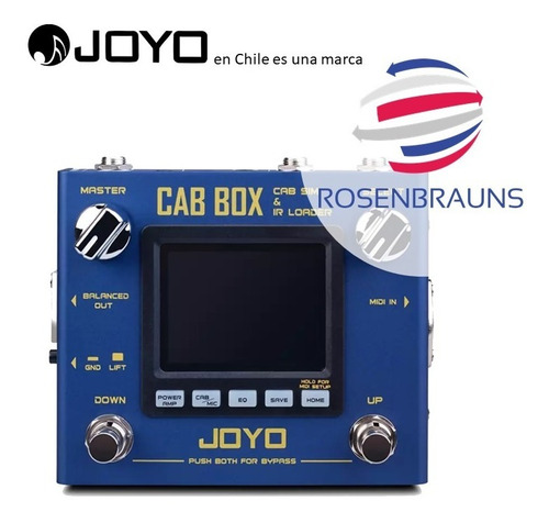 Imagen 2 de 4 de Pedal Joyo Cab Box Cabinet Simulator - En Chile