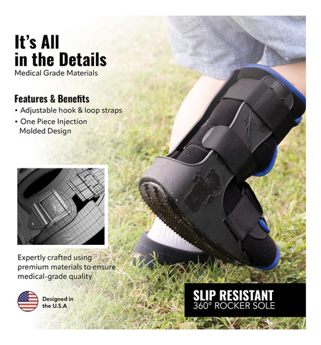 Braceapedia Pediatric Buddy Boot, Soporte Para Tobillo Y Pie