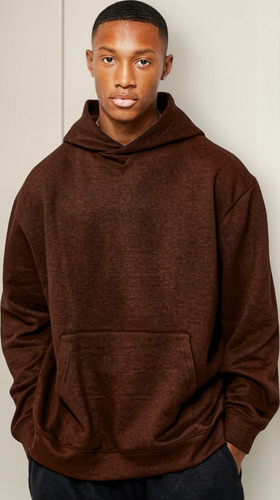 Buzo Canguro Oversize Premium Algodon Hombre
