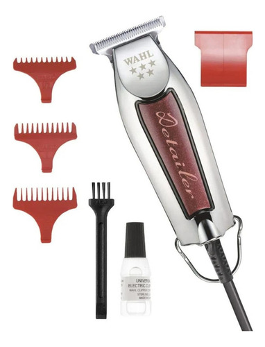 Kit 02 Wahl Máquina Corte Classic E Detailer Com Fio 127v