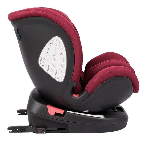 Imagen 3 de 9 de Butaca Para Auto Isofix Carestino Sidney Rojo Grupo 0-1-2-3