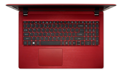 Notebook Acer Aspire 3 A315-53 roja 15.6", Intel Core i3 6006U  4GB de RAM 1TB HDD, Intel HD Graphics 520 1366x768px Linux Endless