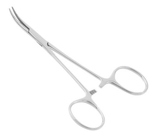 Imagem 1 de 2 de Pinça 12cm Mosquito Halstead Hemostática Clinica Pet Shop