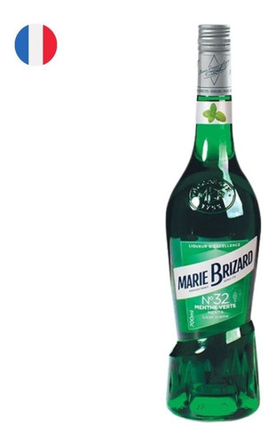 Licor Marie Brizard Menthe Verte França 700ml