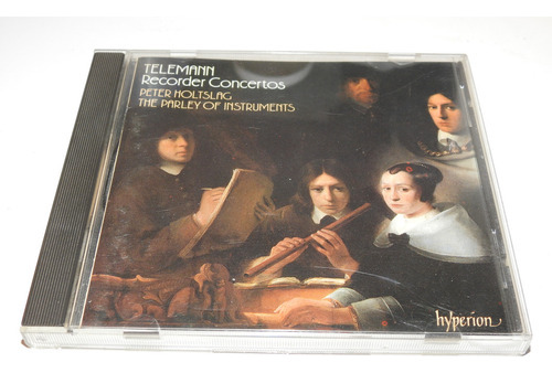 Cd1682 - Telemann Recorder Concertos - Peter Holtslag 