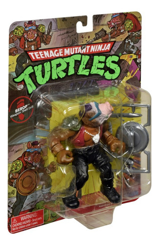Tmnt Tortugas Ninja Bebop Línea Clásica Figura De 4 (Usado)