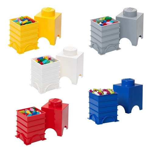 Lego Organizador Contenedor Apilable Storage Brick 1 