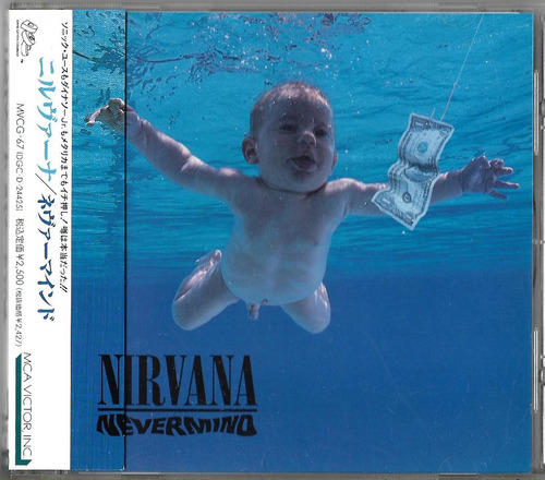 Nirvana Cd Nevermind Cd Japones Obi Japan Max_wal