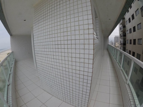 Imagem 9 de 27 de Apartamento Alto Padrão Frente Mar Com 3 Dormitórios Sendo 2 Suítes À Venda , 127 M² Por R$ 925.000,00 À Vista - Vila Guilhermina - Praia Grande/sp - Ap3731