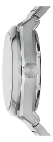 Reloj Hombre Fossil Everett Acero Automatico Color De La Cor