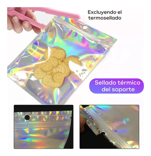 Bolsas De Aluminio Para Caramelos De Doble Cara De 300 Pieza