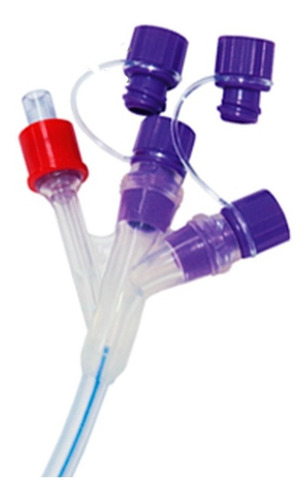 Sonda Gastrostomia Silicone C/ Trava 20fr Com Balão 20ml