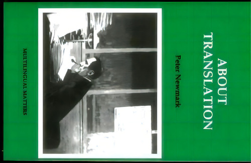 About Translation, De Peter Newmark. Editorial Channel View Publications Ltd, Tapa Blanda En Inglés