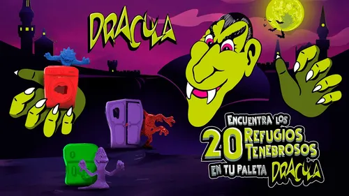 Figuras Paleta Drácula Colección 2021 Refugios Tenebrosos