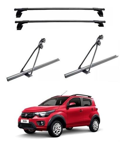2 Portabicicleta Auto Techo + Portaequipaje Volkswagen Suran