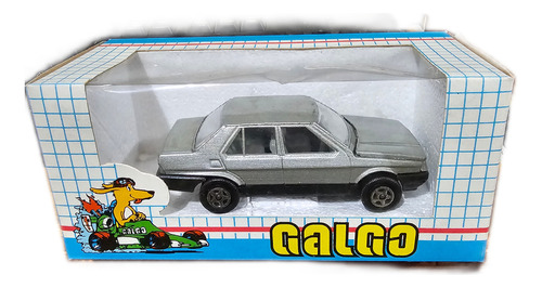 Galgo Auto Regatta Color Gris 1/43 Con Caja Sin Uso Dec. 80'