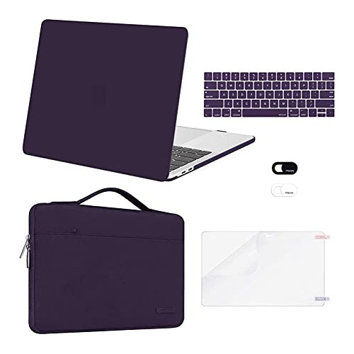 Funda Rigida De Plastico Para Macbook Pro De 13 Color Morado