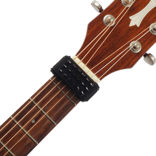 Bass Guitar String Mute Correa De Guitarra Negro L