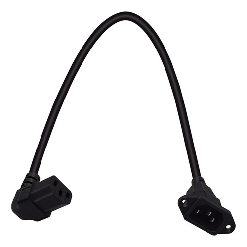 2 C14 A C13 Cable De Alimentación Cable De 30 Centimetros