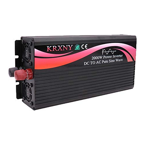 Potencia De Onda Sinusoidal Pura Krxny De 2000 W, 24 V Dc A
