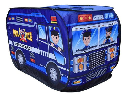 Juguete Del Juego De La Casa De Juegos De Coche De Policía