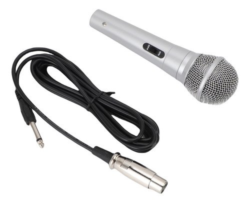 Micrófono Portátil Karaoke Con Micrófono Con Cable, 6,5 Mm,